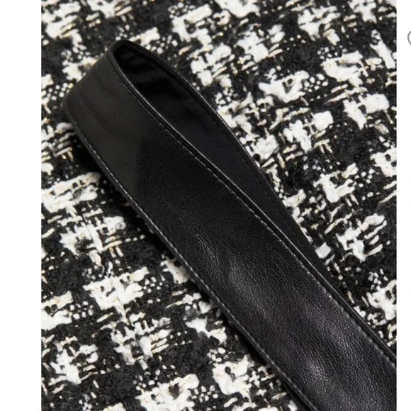 Alice + Olivia Bonita Tweed A Line Mini Dress size 8 - Picture 4 of 12